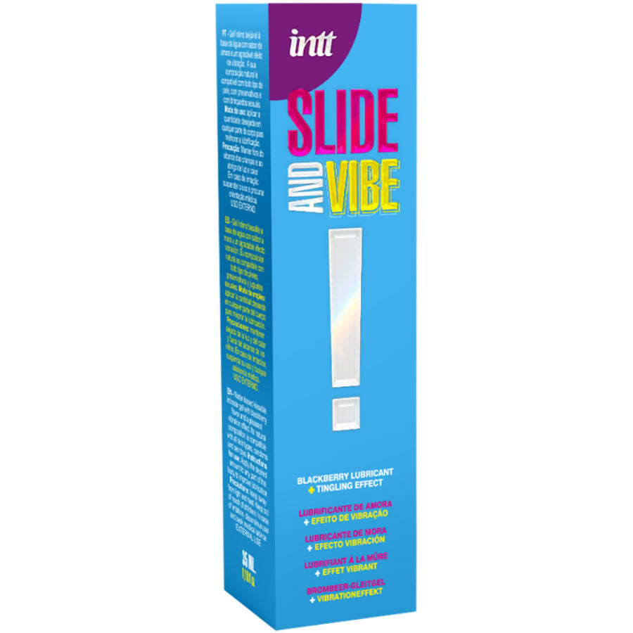 Intt Releases - Lubricante Vibratorio Comestible a Base de Agua 35 ml