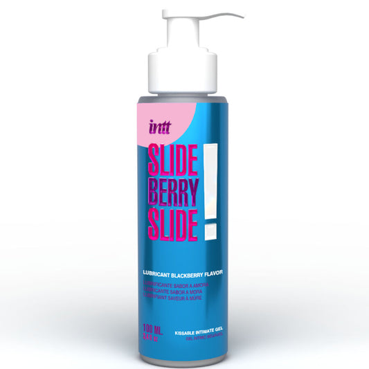 Intt Releases - Lubrificante Íntimo Beijável à  Base de Água Sabor Amora 100 ml