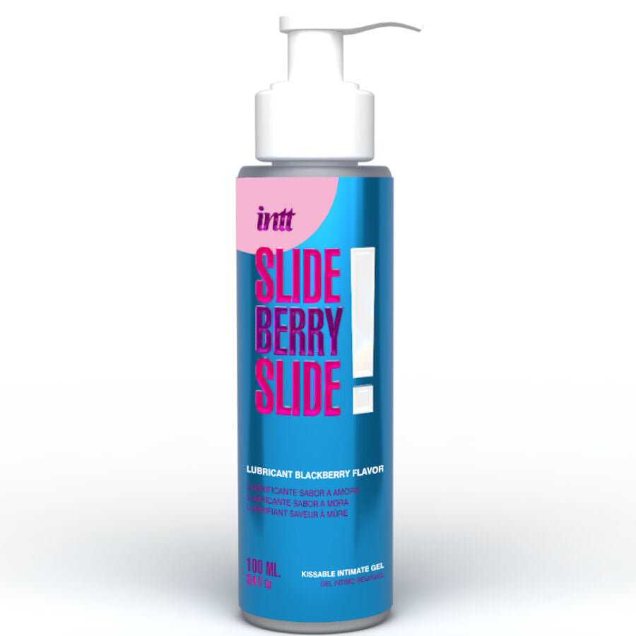 Intt Releases - Lubricante Íntimo Comestible a Base de Agua Sabor Mora 100 ml