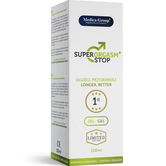 Medica Group - Súper Orgasmo Stop Gel Íntimo Para Hombres 150 ml