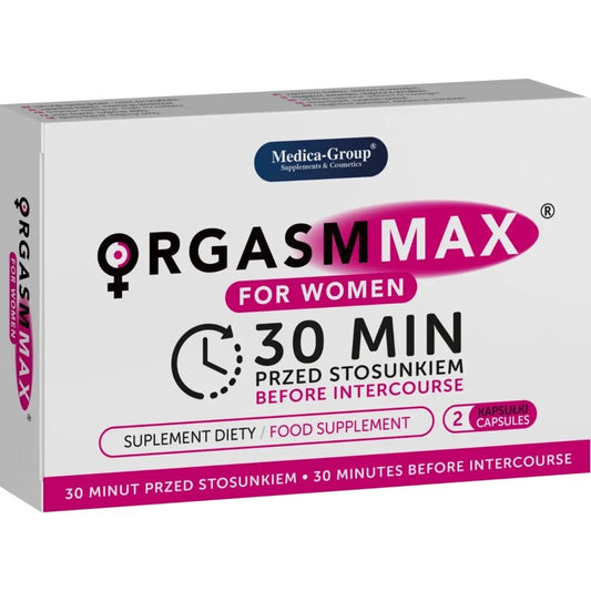 Medica Group - Orgasm Max Para Mujeres 2 Cápsulas