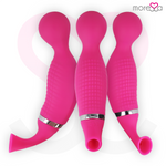 MORESSA - KIRK DUO SUCÇÃO + MASSAGEADOR MULTI-PERFORMANCE PREMIUM SILICONE RECARREGÁVEL