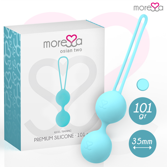 Moressa - Osian Dois Silicone Turquesa Premium