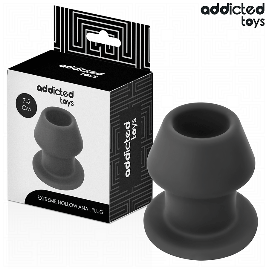 Addicted Toys -Plug Anal Extremo Oco Tamanho S 7,5 cm