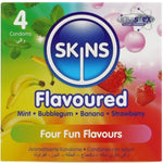 Skins - Preservativos Premium Multisabores Pack de 4