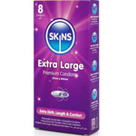 Skins - Preservativos Extra Grandes Premium Pack de 8