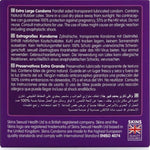 Skins - Preservativos Extra Grandes Premium Paquete de 4