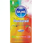 Skins - Preservativos Premium Multi Sabores Paquete 8