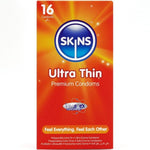 Skins - Preservativos Ultra Finos Prémium Paquete de 16