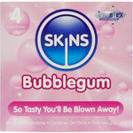 Skins - Preservativos Bubblegum Premium Paquete 4