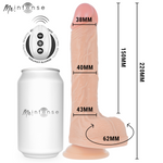 Mr Intense - Pene Realista Brosnan Control Remoto 22 cm -O- 4 cm