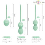 Intense - Kit Charli Bola Kegel Verde Claro