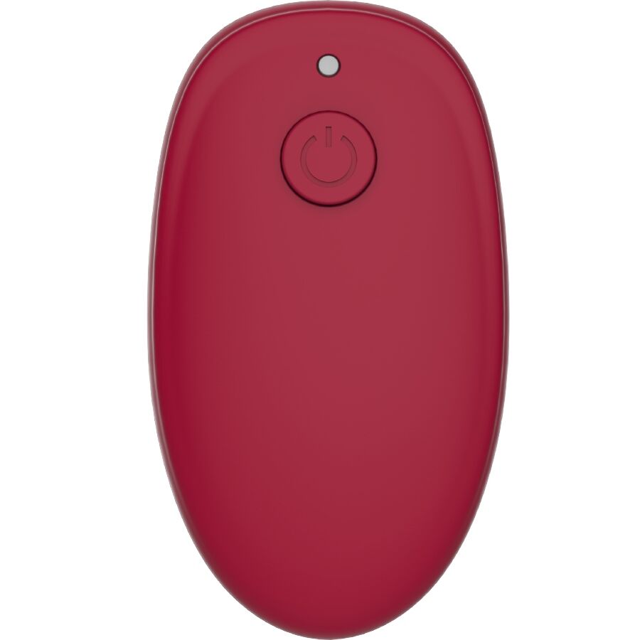 Snail Vibe - Gizi Dúo Estimulador de Parejas con Control Remoto Burgundy