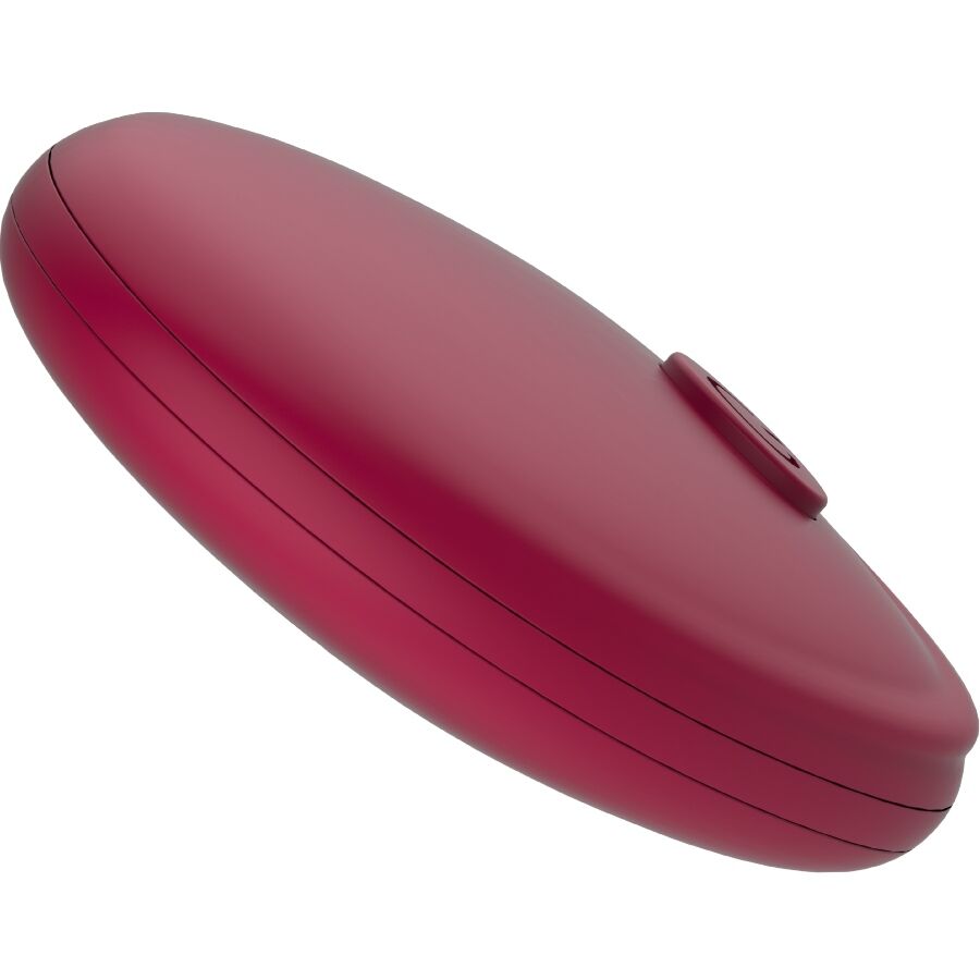 Snail Vibe - Gizi Dúo Estimulador de Parejas con Control Remoto Burgundy