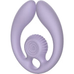 Snail Vibe - Gizi Duo Estimulador de Parejas con Control Remoto Lilas
