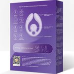 Snail Vibe - Gizi Duo Estimulador de Parejas con Control Remoto Lilas