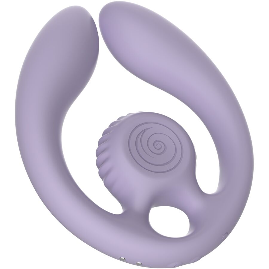 Snail Vibe - Gizi Duo Estimulador de Parejas con Control Remoto Lilas