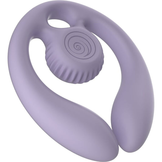 Snail Vibe - Gizi Duo Estimulador de Casais Com Controle Remoto Lilacs