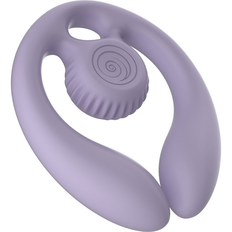 Snail Vibe - Gizi Duo Estimulador de Parejas con Control Remoto Lilas