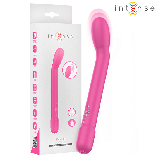 Intense - Estimulador de Ponto G Recarregável Karlie Rosa