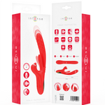 Intense - Rosalia Vibrador Multifuncional 3 En 1 Rojo