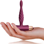 Climaximum - Kit Dare Vibrador Torcido +Plug Anal Iniciantes