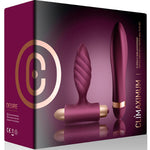 Climaximum - Kit Desire Vibrador Torcido +Plug Anal