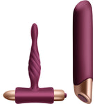 Climaximum - Kit Rapture Vibrador Clássico +Plug Anal Para Iniciantes