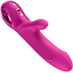 Fábrica de Diversão - Bi Stronic Embrace Pulsatores de Rabo de Empurrar Magenta