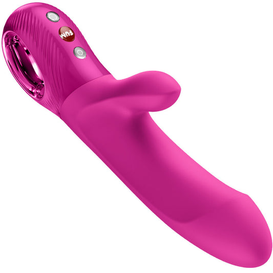 Fábrica de Diversão - Bi Stronic Embrace Pulsatores de Rabo de Empurrar Magenta