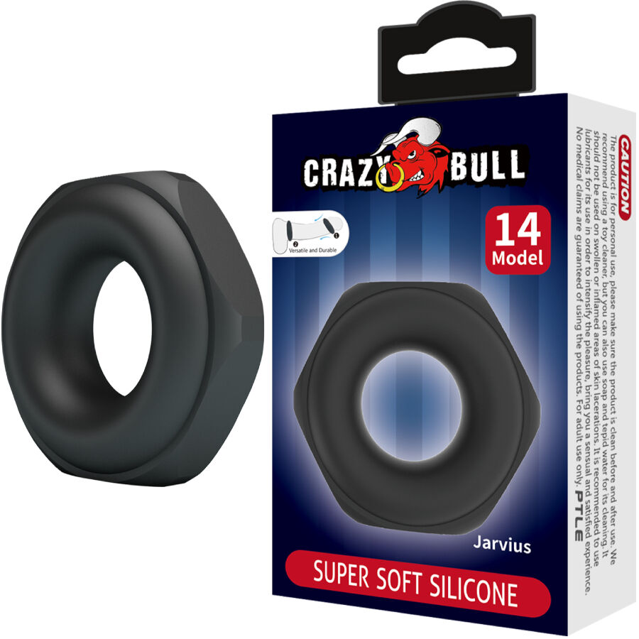 Crazy Bull - Anillo de Silicona Jarvius Modelo 14