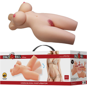 Crazy Bull - Tiffany Torso Feminino Realista Vagina e Anal 5,5 kg