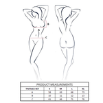Passion - Conjunto de Sutiã + Tanga Tivolea Preto P/M