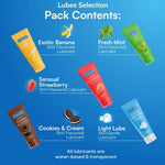 Pasante - Pack Lubricantes Sabores Surtidos 5 Unidades X 15 ml