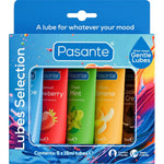 Pasante - Pack Lubricantes Sabores Surtidos 5 Unidades X 15 ml