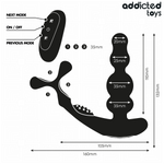 Addicted Toys - Masajeador de Próstata Giratorio con Control Remoto