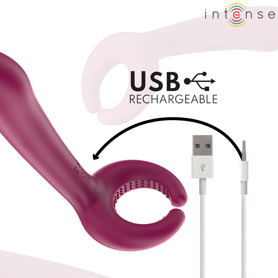 Intenso - Vibrador de Pareja Inclusivo Rowan