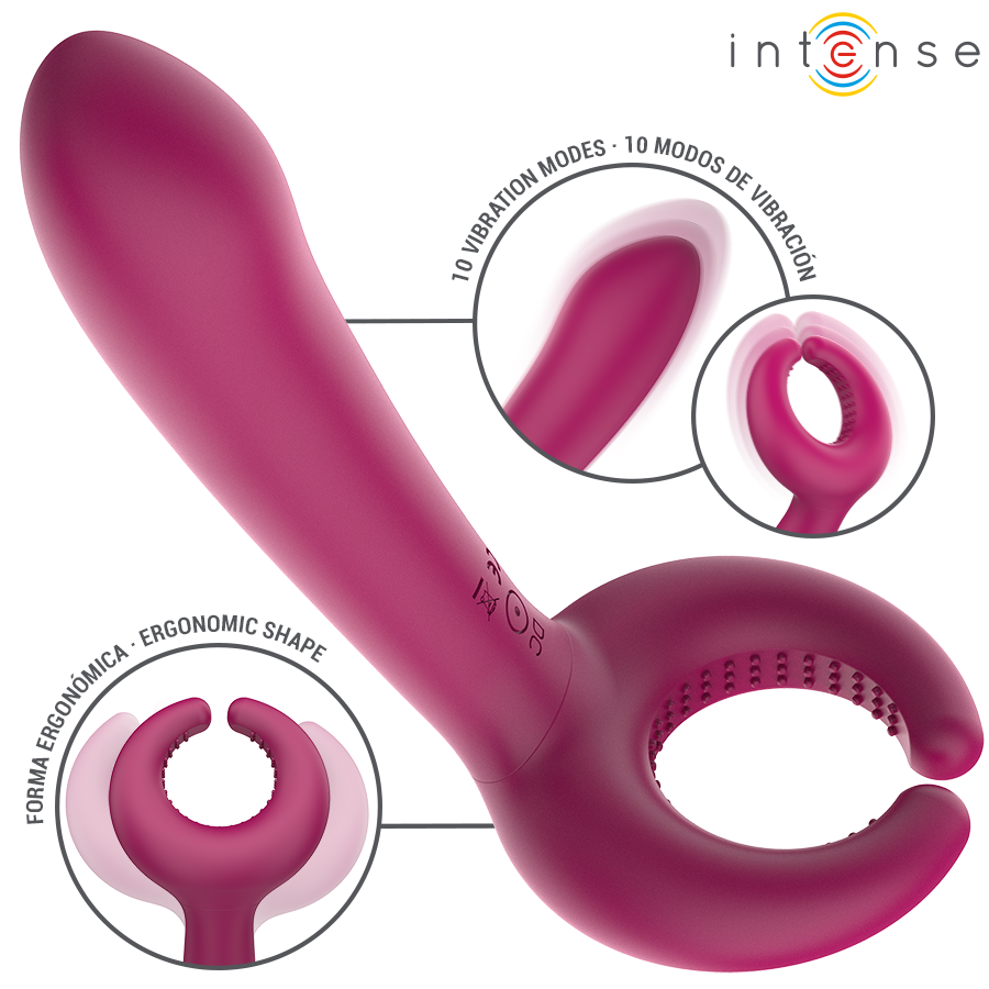 Intenso - Vibrador de Pareja Inclusivo Rowan