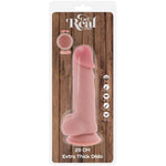 Get Real - Pénis Realista de Luxo Com Testículos Extra Grossos de 20 cm