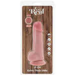 Get Real - Pene Realista de Lujo con Testículos Extragruesos de 17 cm