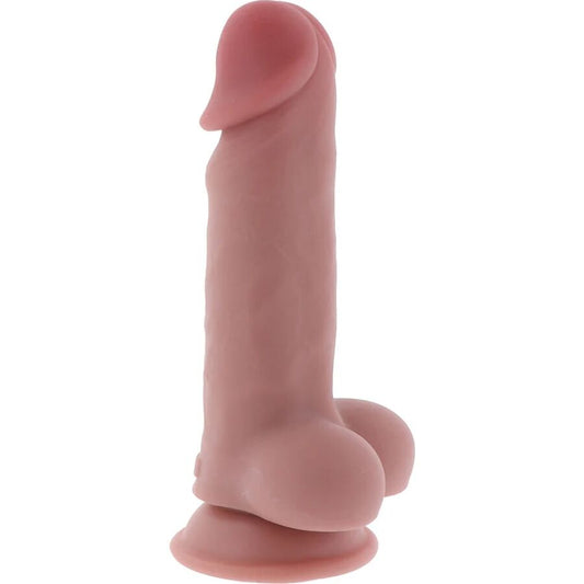 Get Real - Pénis Realista de Luxo Com Testículos Extra Grossos de 17 cm