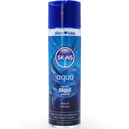 Skins - Aqua Lubrificante à  Base de Água 130 ml