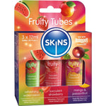Skins - Kit de Lubricantes Frutales: Sandía, Fresa y Mango - 3 X 12 ml