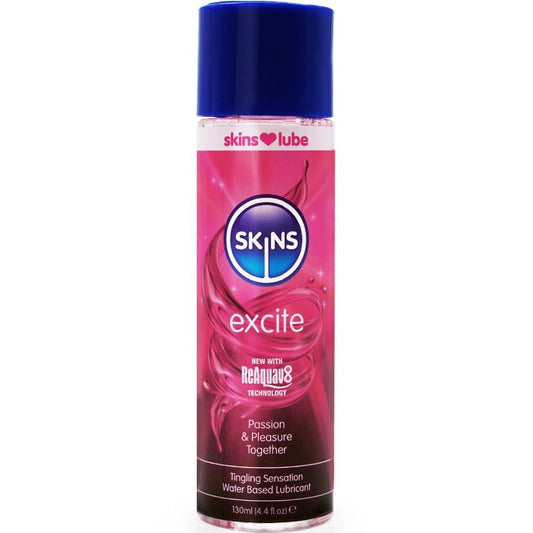 Skins - Excite Lubrificante à  Base de Água 130 ml