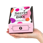 Secret Play - Caja de Placeres Para Parejas: Dados + Vibrador Bala + Pluma