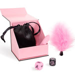 Secret Play - Caja de Placeres Para Parejas: Dados + Vibrador Bala + Pluma