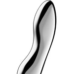 Satisfyer - Dildo de doble punta Cosmic Crest 2 de acero inoxidable