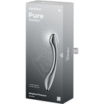 Satisfyer - Pure Gravity 1 Dildo de acero inoxidable de doble punta