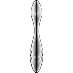 Satisfyer - Pure Gravity 3 Dildo de Aço Inoxidável Com Duas Extremidades