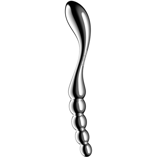 Satisfyer - Star Force 1 Dildo de acero inoxidable con doble punta